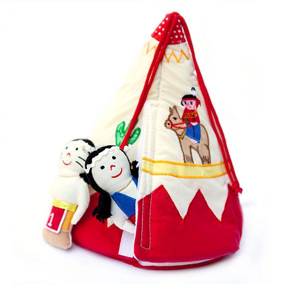Teepee and 10 Little Indians for Counting by Growing World