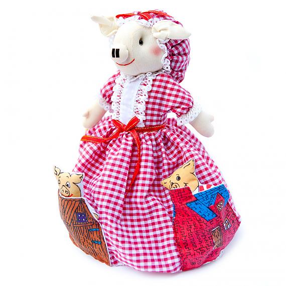 Three Little Pigs 3-Way Storybook Doll (Large) designed in Australia by Growing World