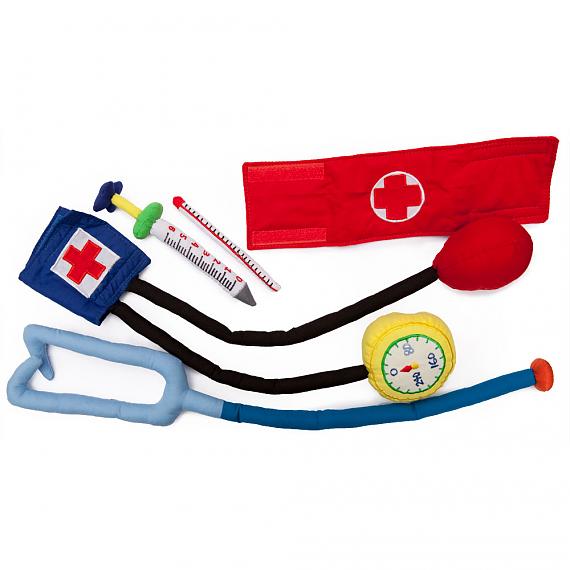 Soft Fabric Doctor's Kit contents designed in Australia by Growing World
