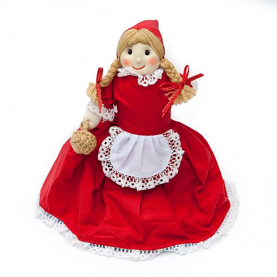 Red Riding Hood 3 Way Storybook Doll Small indie art design