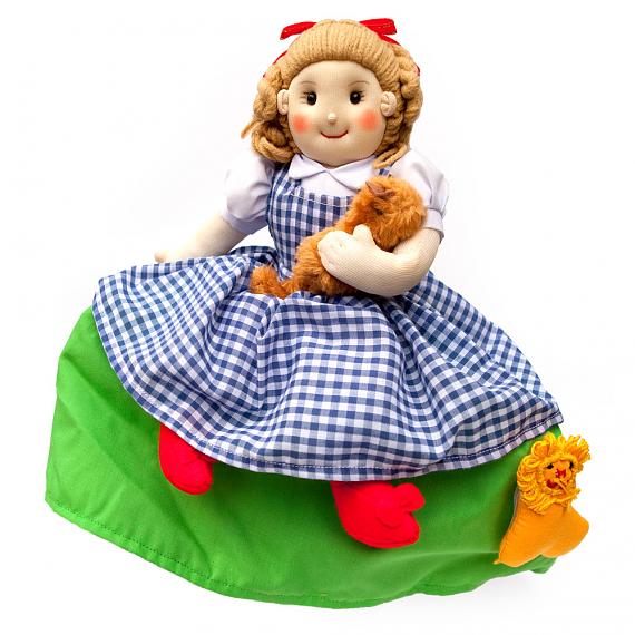 Dorothy - Wizard of Oz Soft Fabric 3-Way Storybook Doll Large - designed in Australia by Growing World