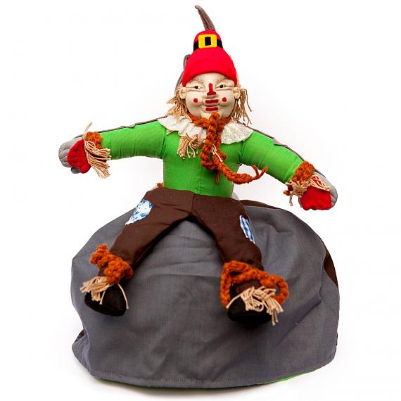 Scarecrow - Wizard of Oz Soft Fabric 3-Way Storybook Doll Large - designed in Australia by Growing World