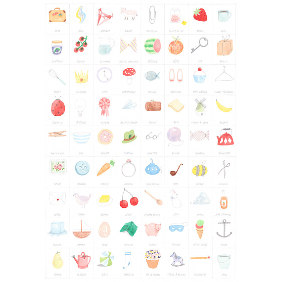 Parlez-Vous Francais A3 Print by Amy Borrell