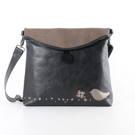 Envelope Bag Black designed in Australia by b.sirius