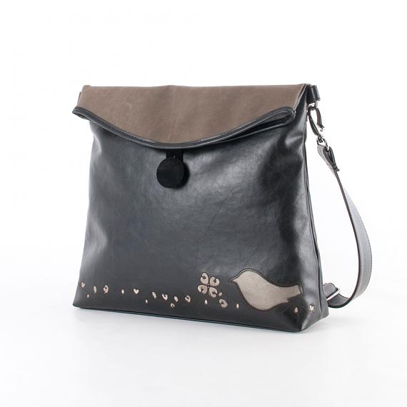 Envelope Bag Black designed in Australia by b.sirius