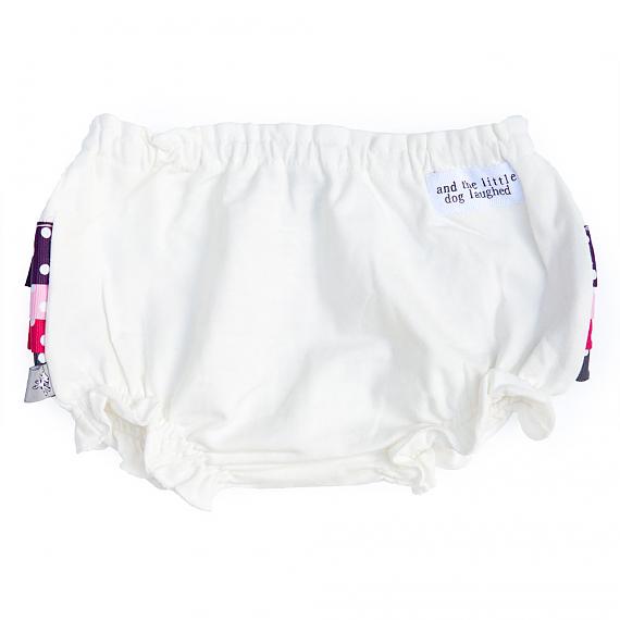 Front of Frilly Bloomers Mulberry designed in Australia by and the little dog laughed