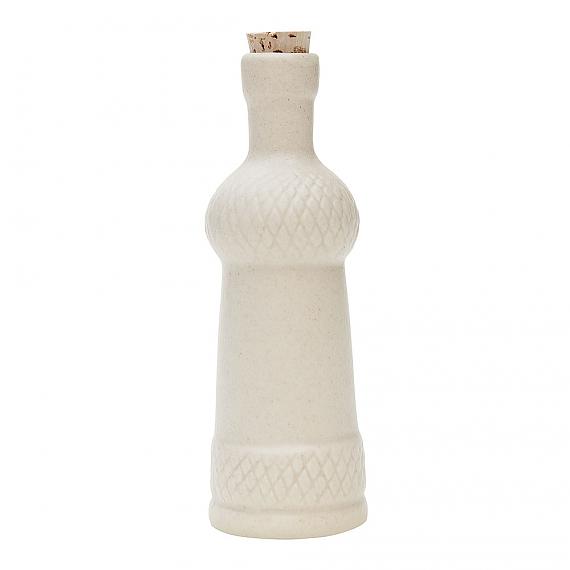 Braid Ceramic Bottle - Cream Matte designed in Australia by Love Hate