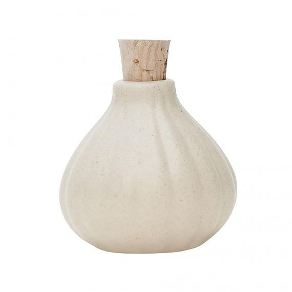 Sea Anemone Ceramic Bottle - Cream Matte designed in Australia by Love Hate