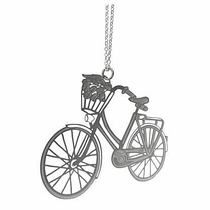 Cycle Stainless Steel Pendant by Polli