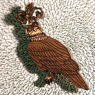 An Eagle Brooch by Bonnie Poplar