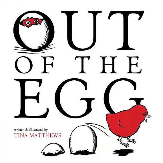 Out of the Egg front cover image by Tina Matthews