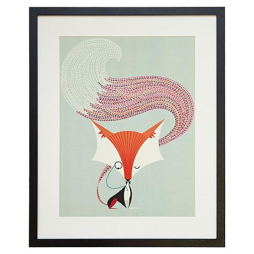 Fantastic Fox A3 Print by I Ended Up Here