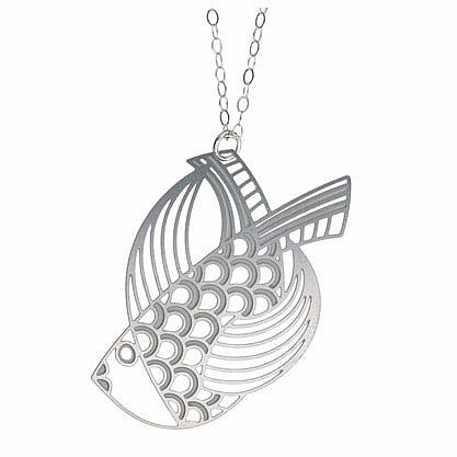 Goldie Stainless Steel Pendant by Polli