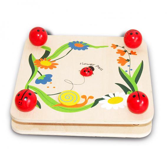 Ladybug Flower Press designed in Australia by Fun Factory