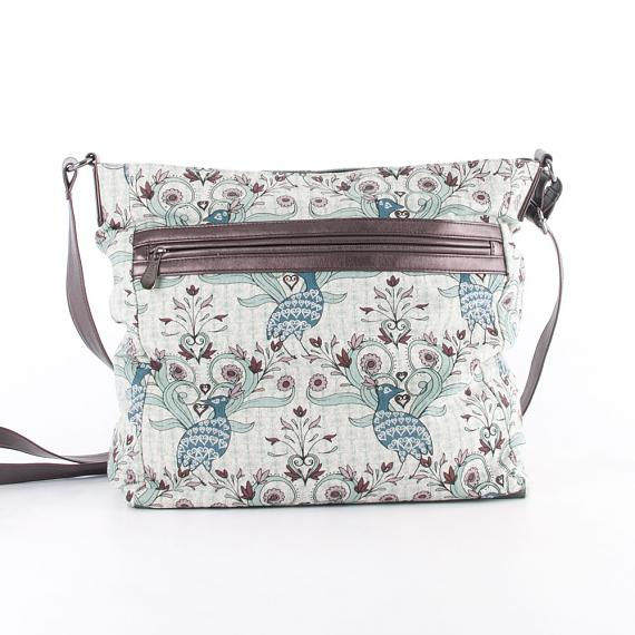 Lyrebird Slouch Bag designed in Australia by b.sirius
