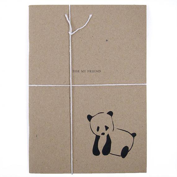 Panda Notebook by me and amber