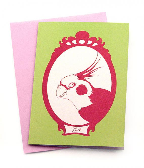 Mick Greeting Card by Non-Fiction