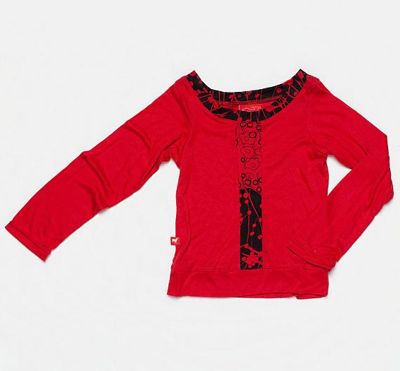 The Mod Top - Red by Knuffle Kid