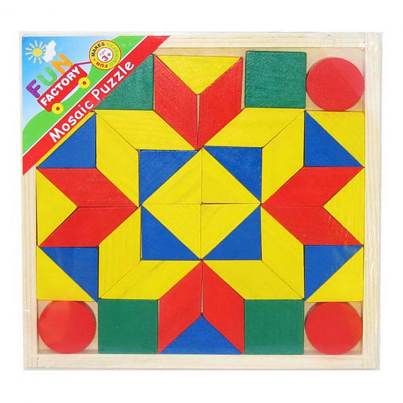 Mosaic Puzzle with instructions designed in Australia by Fun Factory
