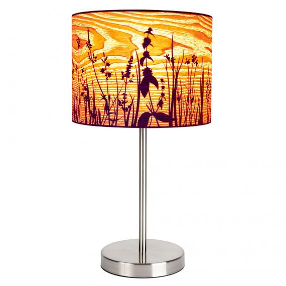 Meadow Nickel Table Lamp designed in Australia by Micky & Stevie