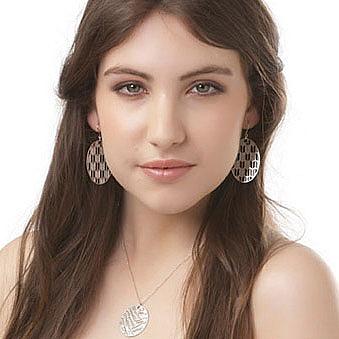 Origami Stainless Steel Earrings (Medium) by Polli