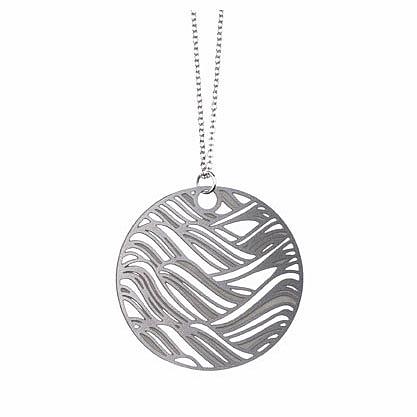 Origami Stainless Steel Pendant (Small) by Polli