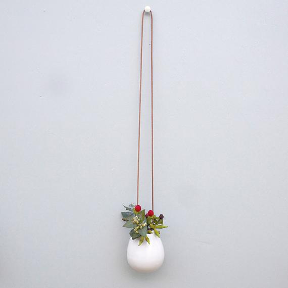 Petite Hanging Vase by Love Hate