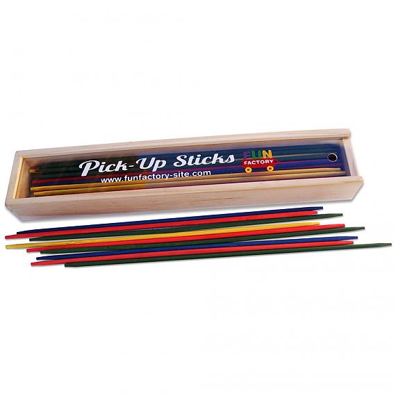 Wooden Mikado Pick Up Sticks designed in Australia by Fun Factory