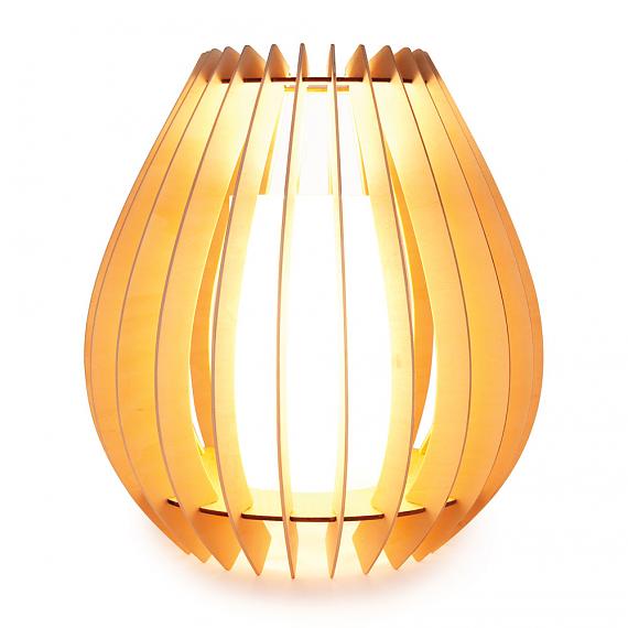 Ply Ribbed Table Lamp designed in Australia by Micky & Stevie