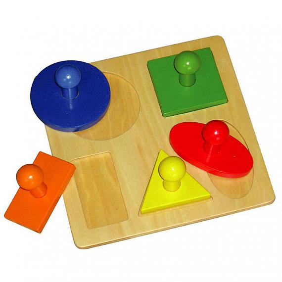 5 Shapes Puzzle designed in Australia by Fun Factory