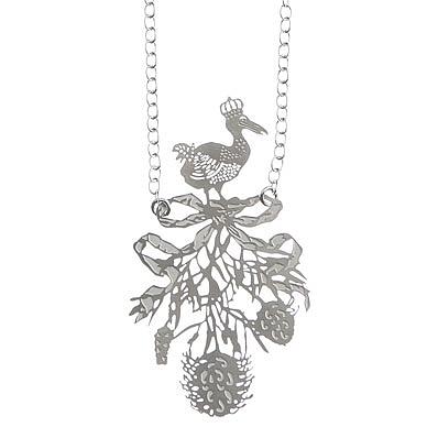 King Dodo Emma van Leest Stainless Steel Pendant by Polli