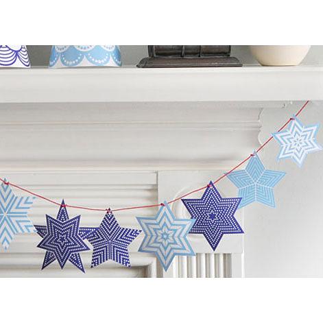 Star Deco Kit Blue by Polli