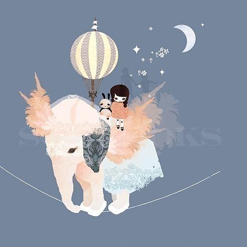 Stars in Jars print by Schmooks
