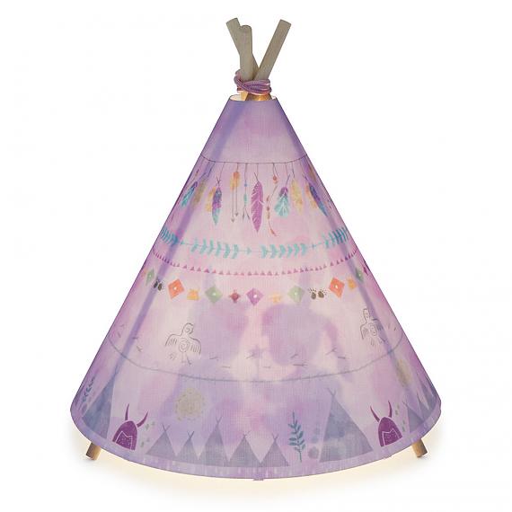 Teepee Table Lamp - Pinks - designed in Sydney by Micky & Stevie