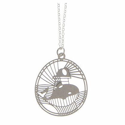 Whale Stainless Steel Pendant by Polli